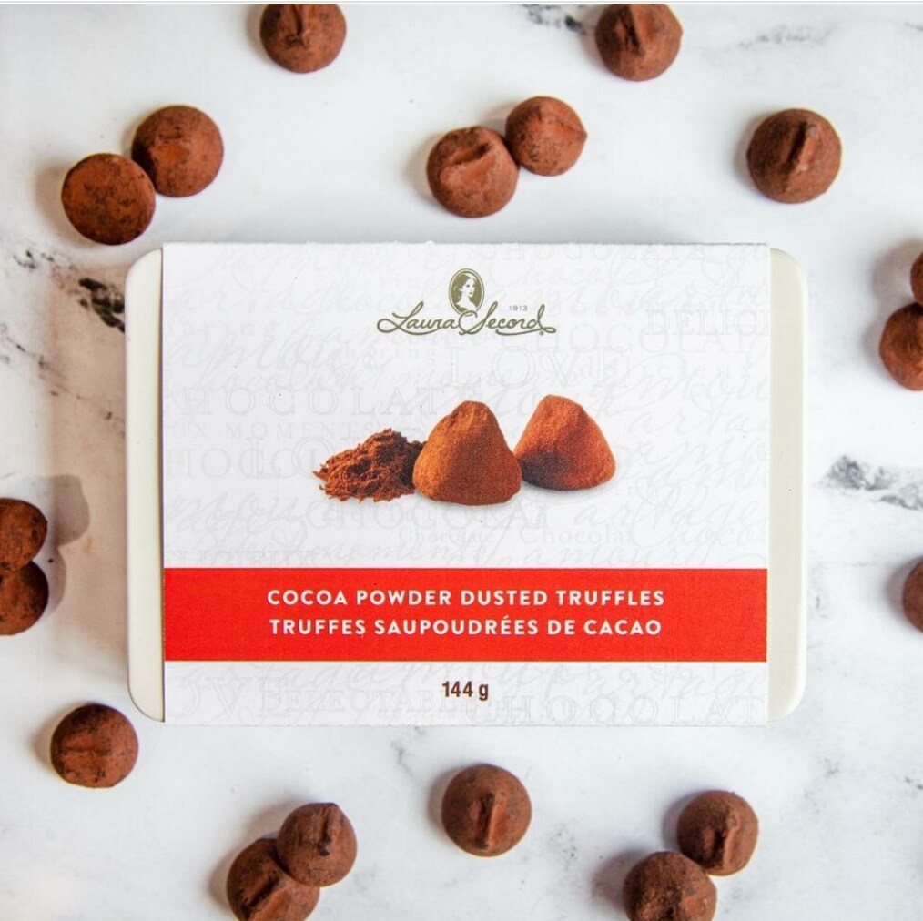Truffes saupoudrés de cacao